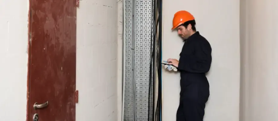 Installation électrique tertiaire dans l'espace commun d'une copropriété