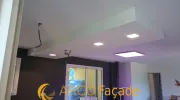 Ajout d'un faux plafond avec led encastrée et VMC à Marseille