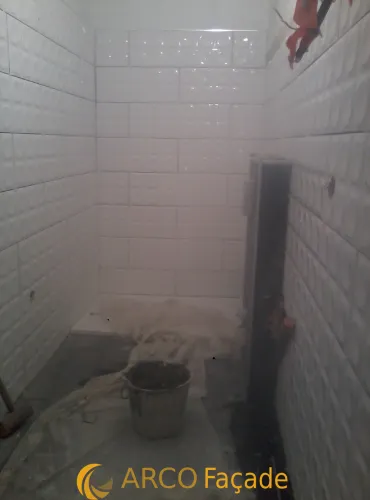 pose de carrelage salle de bain